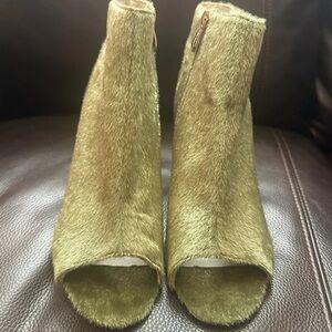 Cape Robbin open toe ankle bootie’s